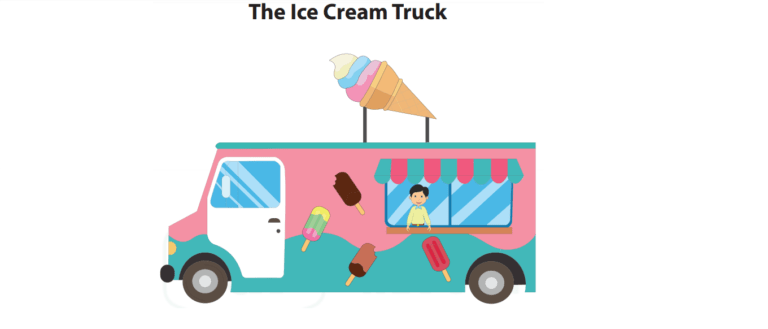 The Ice Cream Truck Reading Comprehension