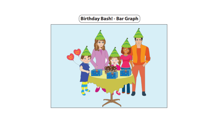 Counting, Coloring, and Creating Bar Graphs Theme
