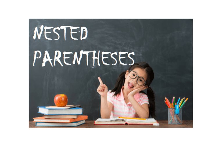 Nested Parentheses Easy