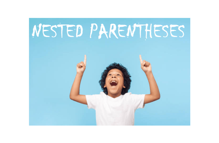 Nested Parentheses Moderate
