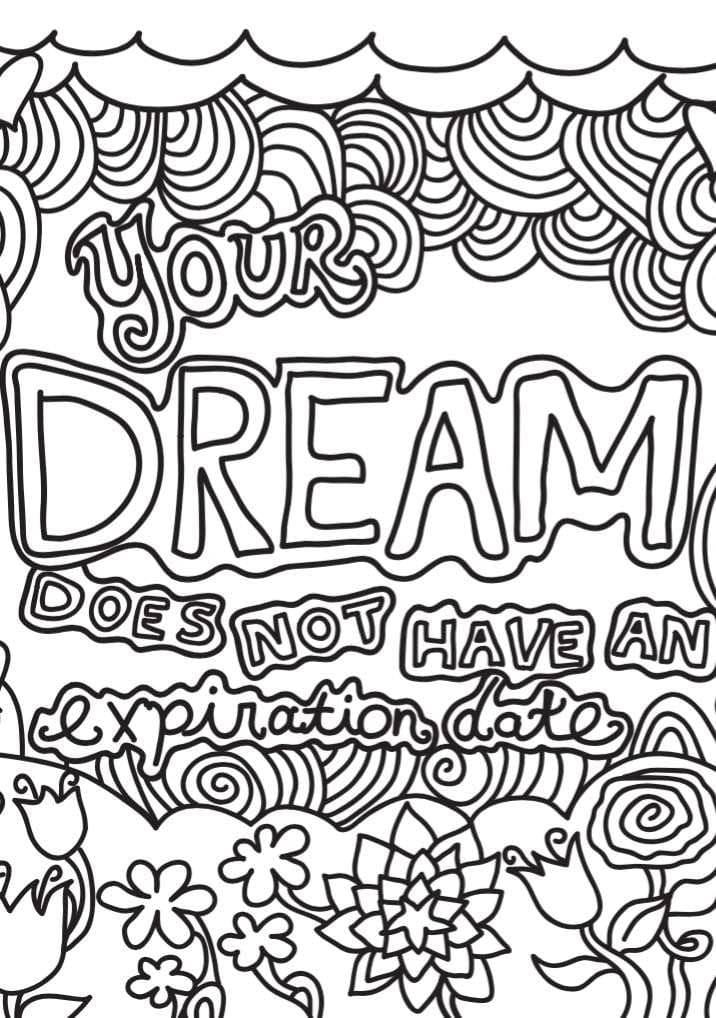 Inspirational Colouring Pages