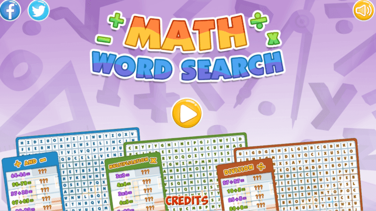 Math-Word-Search
