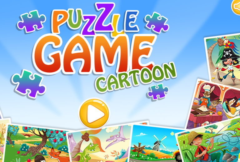 Puzzle Game Cartoon
