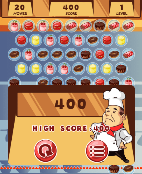 Happy Chef Bubble Shooter